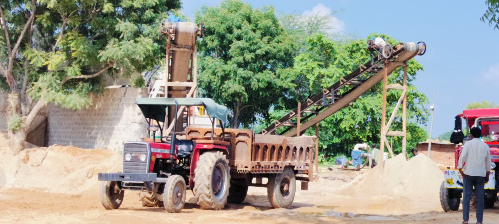 Rajdhani Infra Minerals track plants navigating icy terrains in Europe.